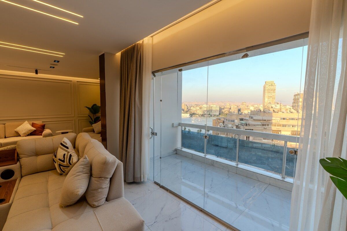 شقة فاخرة بإطلالة على النيل وحديقة الحيوان بالجيزة, photo 3