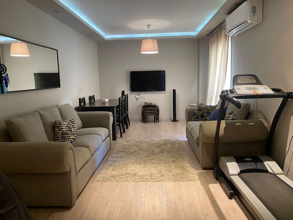 Madinaty B3 · 2BR Garden-View Balcony, South Park